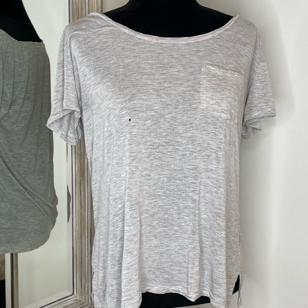 Distressed Slub T-shirt